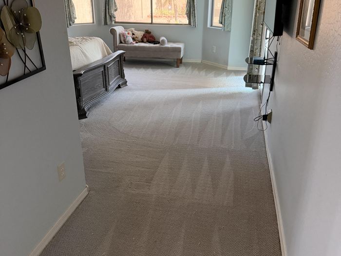 Cleaned carpet in hallway, Casa Grande, AZ