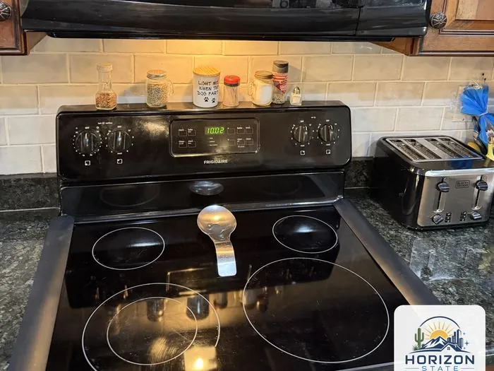 Stovetop after cleaning, Casa Grande, AZ